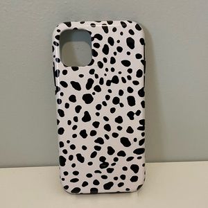 Society 6 iPhone 11 Tough Case Dalmatian Print